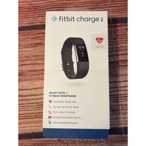 Fitbit Charge 2 Activity Tracker Heart Rate Fitness FB407 Open Box